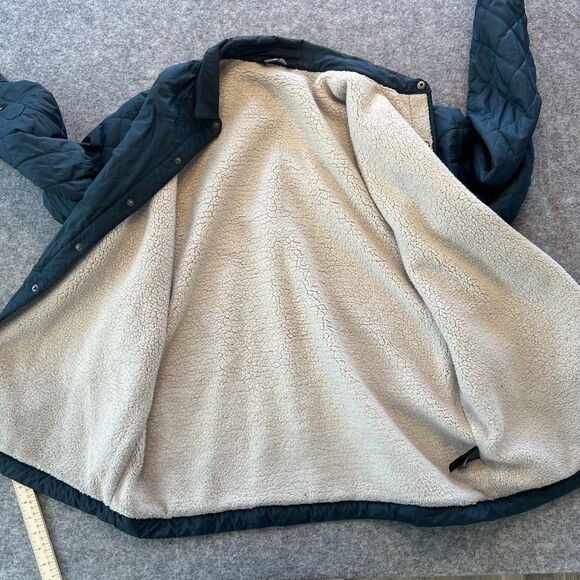 The North Face Fort Point Insulated Quilted Jacket Blue Size XL - Picture 6 of 10